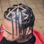 Men box braids medium