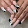 Acrylic OVERLAY on NATURAL nails