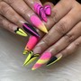 Custom 3D/ nail per/nail