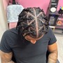 Men's 4 braids