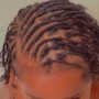 Kid's Braids natural with beads (beads included)