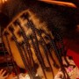 Knotless box braids (medium )