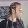 Two High Braided Ponies