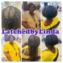 Loose Human hair Crochet