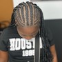 Small Box Braids bob