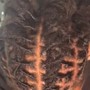 Locs dye with bleach or without bleach