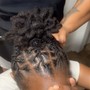 Medium Length Retwist & Style