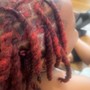 Short Locs Retwist & Style