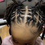 Kid's Locs Retwist Only