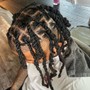 Loc Retwist w/ no style (full head)