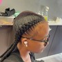 2 Feed In Braids