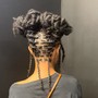 Bob length boho knotless