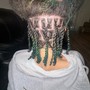 Tribal braids w/ quick weave