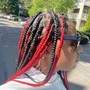 Medium Knotless Braids