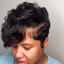 Touch up relaxer with flat iorn