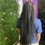 Knotless Braids (Medium)