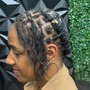 Loc Retwist (above shoulder)