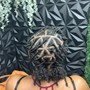 Loc Retwist (above shoulder)