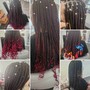 Medium Box Braids