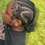 Kid's Braided Ponytail.