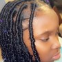 Kid's Braided Ponytail.