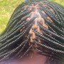 Box braids Xtra small-large