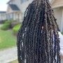 Wash and trim natural hair