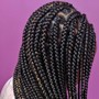 Large Knotless Braids