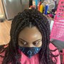 Hair included for micro braids