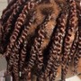 Medium Knotless bohemian braidZ