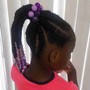 Kid's Braided Ponytail