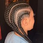 4 to 6 stitch braids