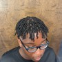 Shampoo, Loc Maintenance (Retwist), Style, and Fade Haircut