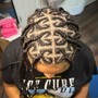 Heart Knotless braids