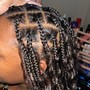 Knotless braids