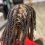 Box Braids over Locs