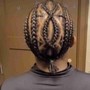 Kid's Braids or cornrows