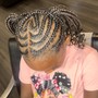 Kid's Fulani Braids