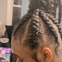 Cornrows ( Traditional French Braids)