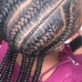 Cornrows ( Traditional French Braids)