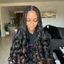 Closure wig install