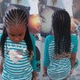 Knotless braids/Box Braids (MEDIUM)