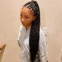 Knotless braids/Box Braids (LARGE)