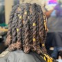 Knotless/Box Braids Take Down