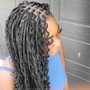 Knotless braids