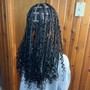 Kid's Large Knotless Braids