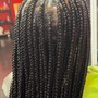 Knotless med Braids