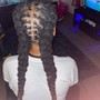 2 Feed Ins Braids