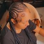 Large knotless Braids