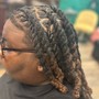 Retwist + Bantu Knots